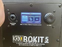 KRK Rokit RP5 G4 5 inch Powered Studio Monitors Black (Pair) LCD display