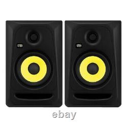 KRK Rokit RP5 G4 Professional Active Powered 5 DJ Studio Monitor Speaker (Pair)