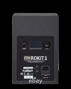 KRK Rokit RP5 G4 Professional Active Powered 5 DJ Studio Monitor Speaker (Pair)