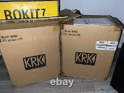 KRK Rokit RP7 G4 7 inch Powered Studio Monitor Speakers- Black (Pair) LCD Clean