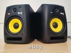 KRK Rokit RP8 G2 Bi-Amped Active Monitor Pair with Power cables Warranty