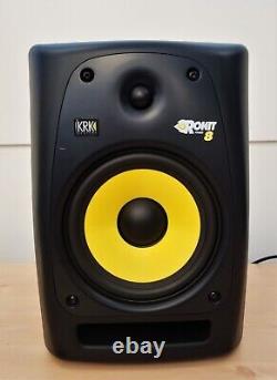 KRK Rokit RP8 G2 Bi-Amped Active Monitor Pair with Power cables Warranty