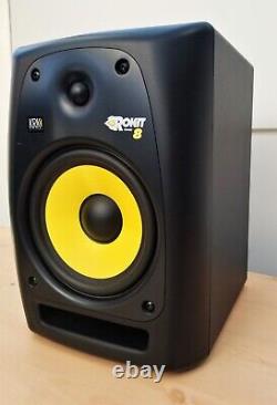 KRK Rokit RP8 G2 Bi-Amped Active Monitor Pair with Power cables Warranty