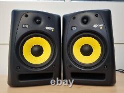 KRK Rokit RP8 G2 Bi-Amped Active Monitor Pair with Power cables Warranty