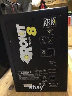 KRK Rokit RP8 G2 Professional Active Powered 8 DJ Studio Monitor Speaker (Pair)