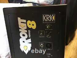 KRK Rokit RP8 G2 Professional Active Powered 8 DJ Studio Monitor Speaker (Pair)