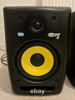 KRK Rokit RP8 G2 Studio Monitor Powered Speaker Pair + Isolation Pads