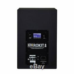 KRK Rokit RP8 G4 Pair 8 Two-way Active Powered DJ Studio Monitor Speakers