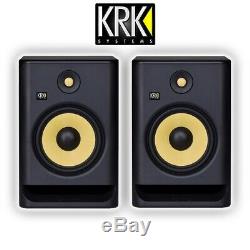 KRK Rokit RP8 G4 Professional Active Powered 8 DJ Studio Monitor Speaker (Pair)