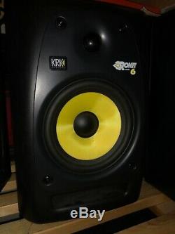 KRK Rokit RPG2 6 Pair Speakers with power cables UK SELLER