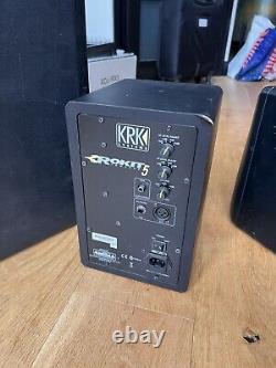 KRK S10.4 10 Subwoofer and pair of Rokit 5 G3 Powered Studio Monitors