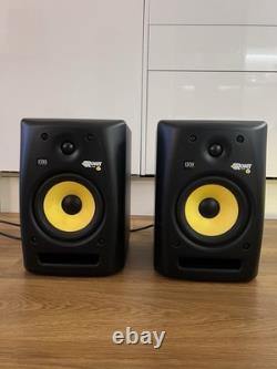KRK Systems Rokit 6 RPG2 Active Studio Monitors Powered Speakers, Pair