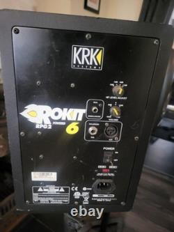 KRK Systems Rokit 6 RPG2 Active Studio Monitors Powered Speakers, Pair