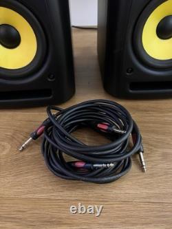 KRK Systems Rokit 6 RPG2 Active Studio Monitors Powered Speakers, Pair