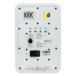 KRK V6S4 White Noise Active Powered DJ 6.5 Studio Monitor Speakers (Pair)