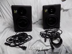 KRK V6 V-Series 6 Powered Reference Studio Monitor Active 2 Speakers. Pair