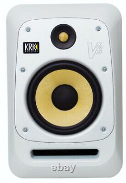 KRK V8S4 8 Powered Studio Monitors (Pair) White