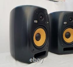 KRK VXT8 8 2-Way Active Powered Studio Monitor Speakers Black Pair