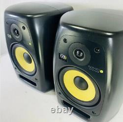 KRK VXT8 8 2-Way Active Powered Studio Monitor Speakers Black Pair