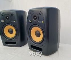 KRK VXT8 8 2-Way Active Powered Studio Monitor Speakers Black Pair