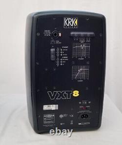 KRK VXT8 8 2-Way Active Powered Studio Monitor Speakers Black Pair