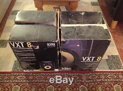 KRK VXT8 Active Powered 8 Studio Monitor Speakers Pair