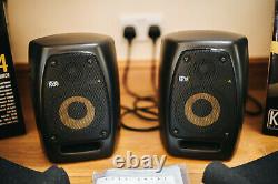 KRK VXT 4 Powered Studio Reference Monitors Black (PAIR) Very good condition
