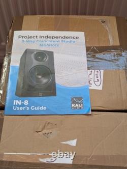 Kali Audio IN-8 3-Way Powered Studio Monitors Pair