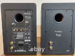 Kanto Audio TUK Active Speakers Pair Black Powered Bookshelf