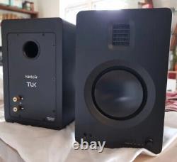 Kanto Audio TUK Speakers Active Bluetooth Pair Black Powered Bookshelf