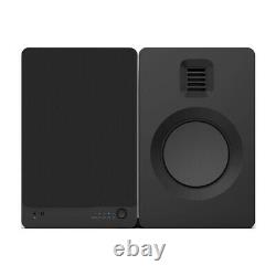 Kanto Audio TUK Speakers Active Bluetooth Pair Matte Black Powered Bookshelf