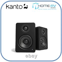 Kanto Audio YU2 Active Powered Desktop Speakers Matte Black