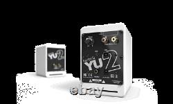 Kanto Audio Yu2 Powered Desktop Speakers PAIR White Active PC Mac USB