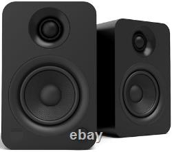 Kanto Audio Yu Powered Speakers PAIR Active 70w Desktop Bookshelf Black Desk