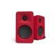 Kanto ORA 100w Powered Reference Desktop Speakers with Bluetooth Red
