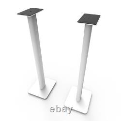 Kanto YU6 White 200W Powered Speakers Pair + 32 Floor Stands White
