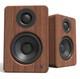 Kanto Yu2 Active Powered Bookshelf Speakers Built in DAC Hi-Fi Walnut