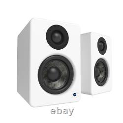 Kanto Yu2 Active Powered Bookshelf Speakers Built in DAC Hi-Fi White