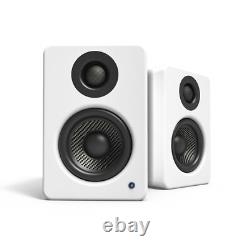 Kanto Yu2 Active Powered Bookshelf Speakers Built in DAC Hi-Fi White OPEN BOX