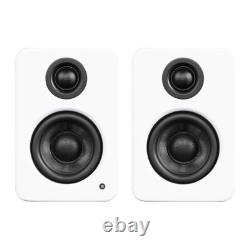 Kanto Yu2 Active Powered Bookshelf Speakers Built in DAC Hi-Fi White OPEN BOX