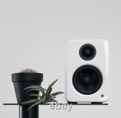 Kanto Yu2 Active Powered Bookshelf Speakers Built in DAC Hi-Fi White OPEN BOX