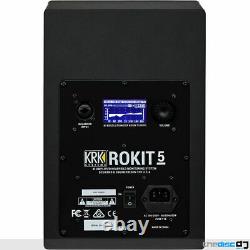 Krk Rokit RP5 G4 Active Powered DJ Studio Monitors (Pair), Iso Pads & Leads