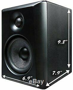 Kurzweil KS-50A Powered Studio Monitor Pair 5 Compact 60W