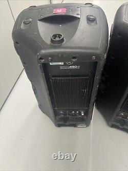 MACKIE SRM 450 V2 POWERED PA SPEAKERS PAIR- Lightweight And Portable