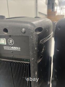 MACKIE SRM 450 V2 POWERED PA SPEAKERS PAIR- Lightweight And Portable