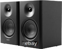 MR4 Powered Studio Monitor Speakers, 4 Active Near-Field Monitor Speaker Blac