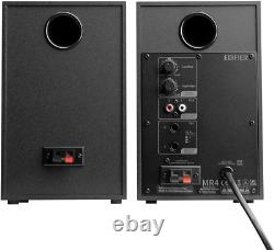 MR4 Powered Studio Monitor Speakers, 4 Active Near-Field Monitor Speaker Blac