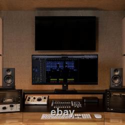 MR4 Powered Studio Monitor Speakers, 4 Active Near-Field Monitor Speaker Blac