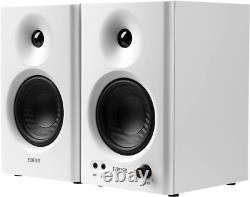 MR4 Powered Studio Monitor Speakers, 4 Active Near-Field Monitor Speaker Whit