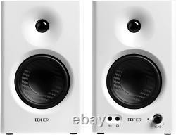 MR4 Powered Studio Monitor Speakers, 4 Active Near-Field Monitor Speaker Whit